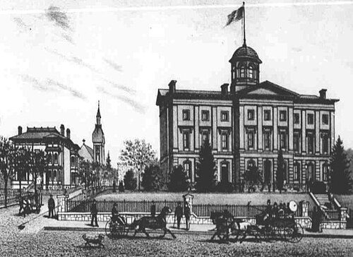 Pioneer Courthouse, 1886
