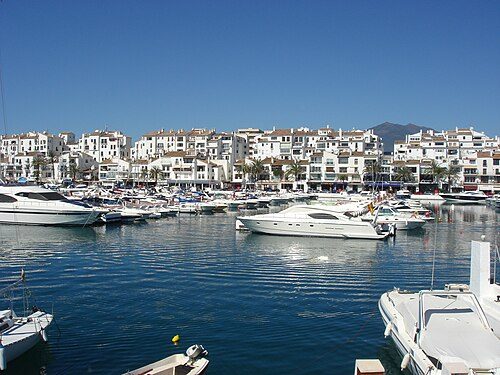 Puerto Banús, Marbella, Málaga, Costa del Sol.