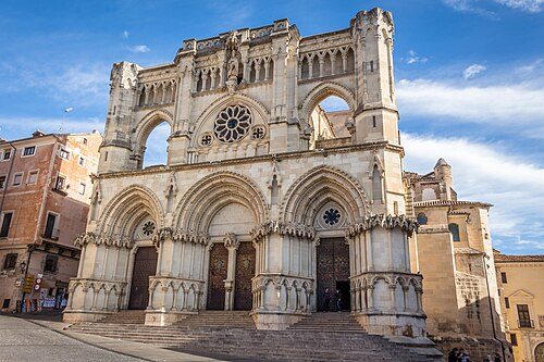 The 12th century Cathedral in Cuenca